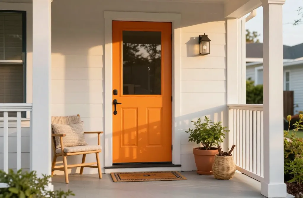 How to Style a Small Front Porch on a Budget for Wow